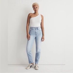NWT Madewell The Curvy Perfect Vintage Jeans 24 Light Wash